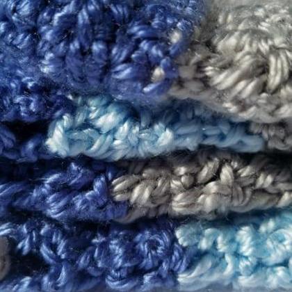 Crochet Baby Blanket, Stroller Blanket, Car Seat..