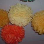 3 Tissue Paper Pom. Party Decorations